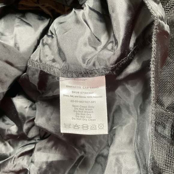 Spirit‎ Halloween Girls Witch Costume Dress Hat Glitter Stars Size L Large - Picture 4 of 5